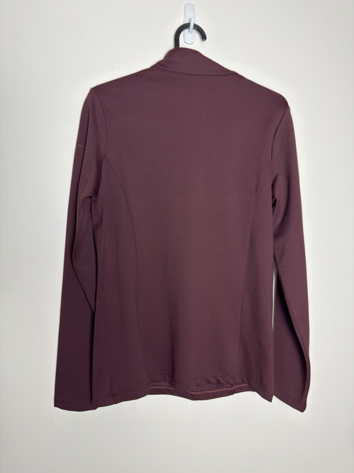Fager Equestrian Emma Base Layer Womens Large Burgundy Riding Top