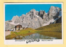 CARTOLINA VG ITALIA - DOLOMITI - Baita Segantini Cima Vezzana - 10 x 15 - 1987