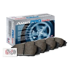 For Chevy Silverado 2500 HD 01-10 AmeriPRO Ceramic Rear Disc Brake Pads