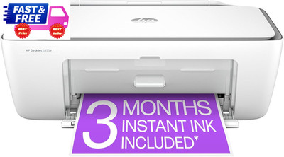 DeskJet 2855e Wireless All-in-One Color Printer Scanner Copier w/ Instant Ink