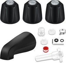 Tub Shower Trim Kit, Shower Knob and Bath Tub Spout, Verve Tub Faucet Handle