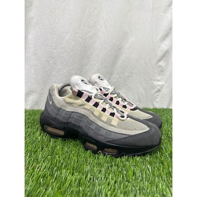 Nike Air Max 95 Gunsmoke Pink Foam Grey White Black Men Size 9.5