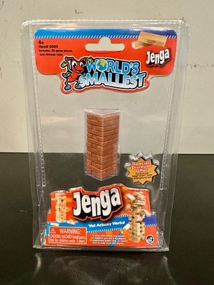 World's Smallest Jenga Block Tower Game *NEW*