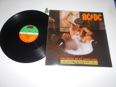 AC/DC - You Shook me all Night long (1986)  Vinyl 12` inch Maxi Single Vg +++