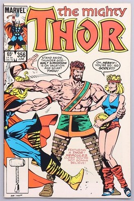 The Mighty Thor #356 SC Superhelden Comic Heft US englisch 1985 Marvel
