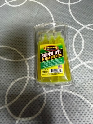Supercool Super DYE UV LEAK DETECTOR 1/4 oz  12 Applications