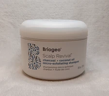 Briogeo Scalp Revival Charcoal + Coconut Oil Micro-Exfoliating Shampoo 8oz NEW!