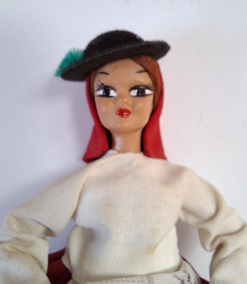 VINTAGE BEIBI SPANISH TRADITIONAL COSTUME COLLECTABLE DOLL 1960s/70s 5. ...