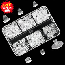 Silicone Earring Back 556pcs For Heavy Earrings Lifters Studs & Danglers Stopper