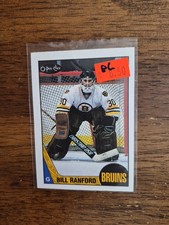 1987-88 O Pee Chee Bill Ranford Rookie Card #13: Edmonton Oilers . rookie card picture