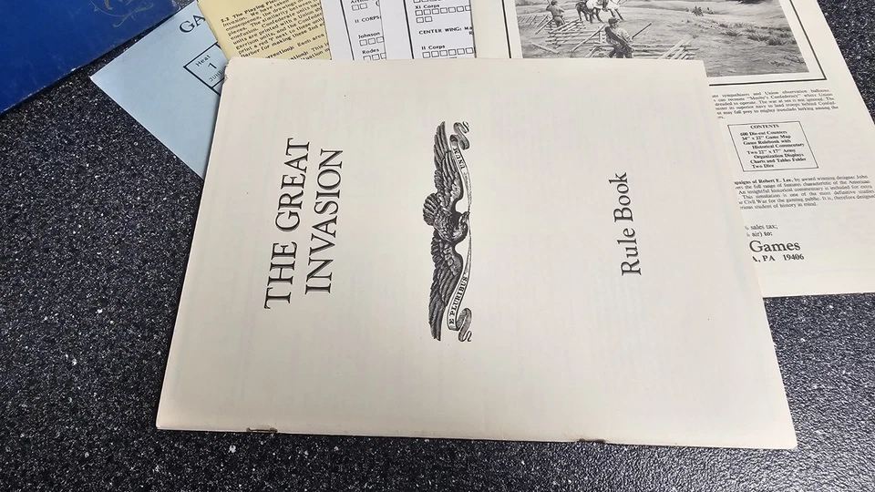 A Clash of Arms The Great Invasion - The Gettysburg Campaign Board Game - Image 3 of 4