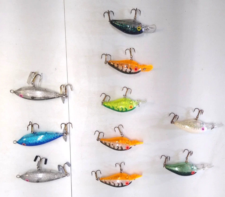 Señuelos de pesca Rebel Crank R, Crank R Deep & Top R - Lote de 10 - Envío gratuito Foto 2 de 4