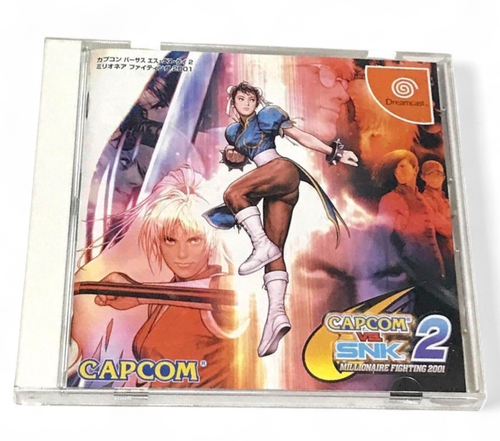 CAPCOM VS. SNK 2 MILLIONAIRE FIGHTING 2001 Japanese Dreamcast Import