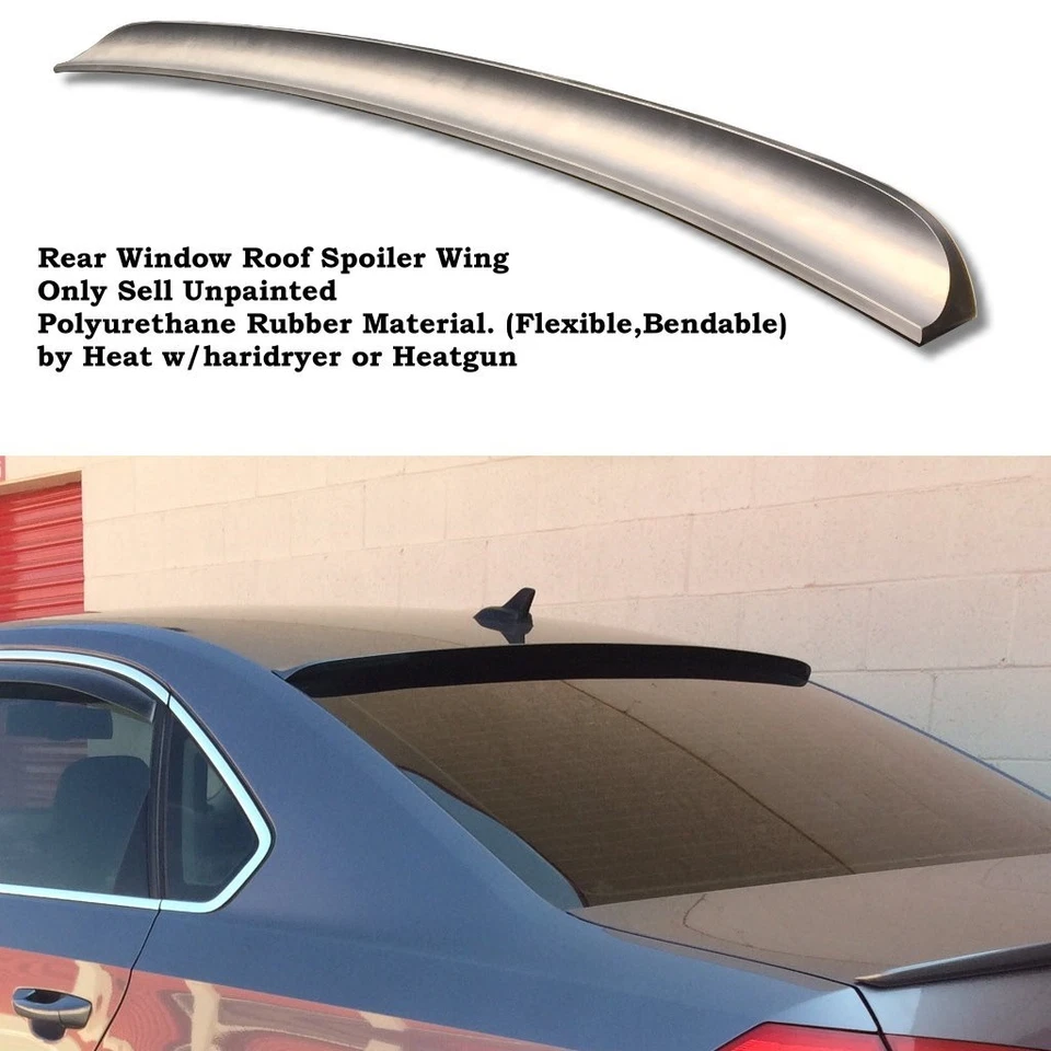 Alerón de techo de ventana trasera tipo 380G para Chevrolet Impala SS 2006~2013 sedán Foto 3 de 4