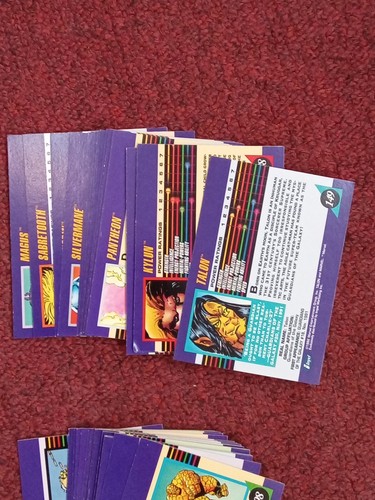 1992 Skybox Marvel Universe Series III Complete Set with All Holograms! 205 Card - Picture 15 of 17
