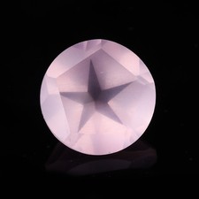 Natural Rose Quartz Round Shape Faceted Cut Loose Gemstone 8.97 Ct 14X14X8.5 mm