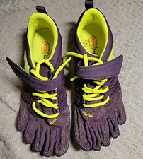 Flawed Vibram Fivefingers V Train Women's Shoes - Size 7.5-8 - 17W6606 - Purple