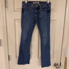 GAP Women s Mid-Rise Straight Leg Boy Cut Jeans, Size 2 Vintage Made In USA