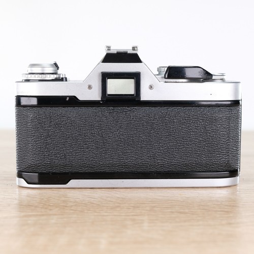 Canon AV-1 35mm Film SLR & 50mm Lens Kit Vintage Silver Tested & Working AE1 AV1 - Picture 5 of 11