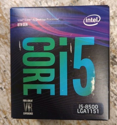 Intel i5 8th Generation i5-8500 LGA1151 NEW!
