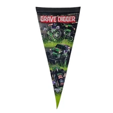Rare 2016 Monster Jam 30" Grave Digger Truck Pennant Flag Feld Motor Sports