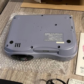 CASIO LOOPY SV-100 Game Console Complete Set Gray Tested Used Good Condition