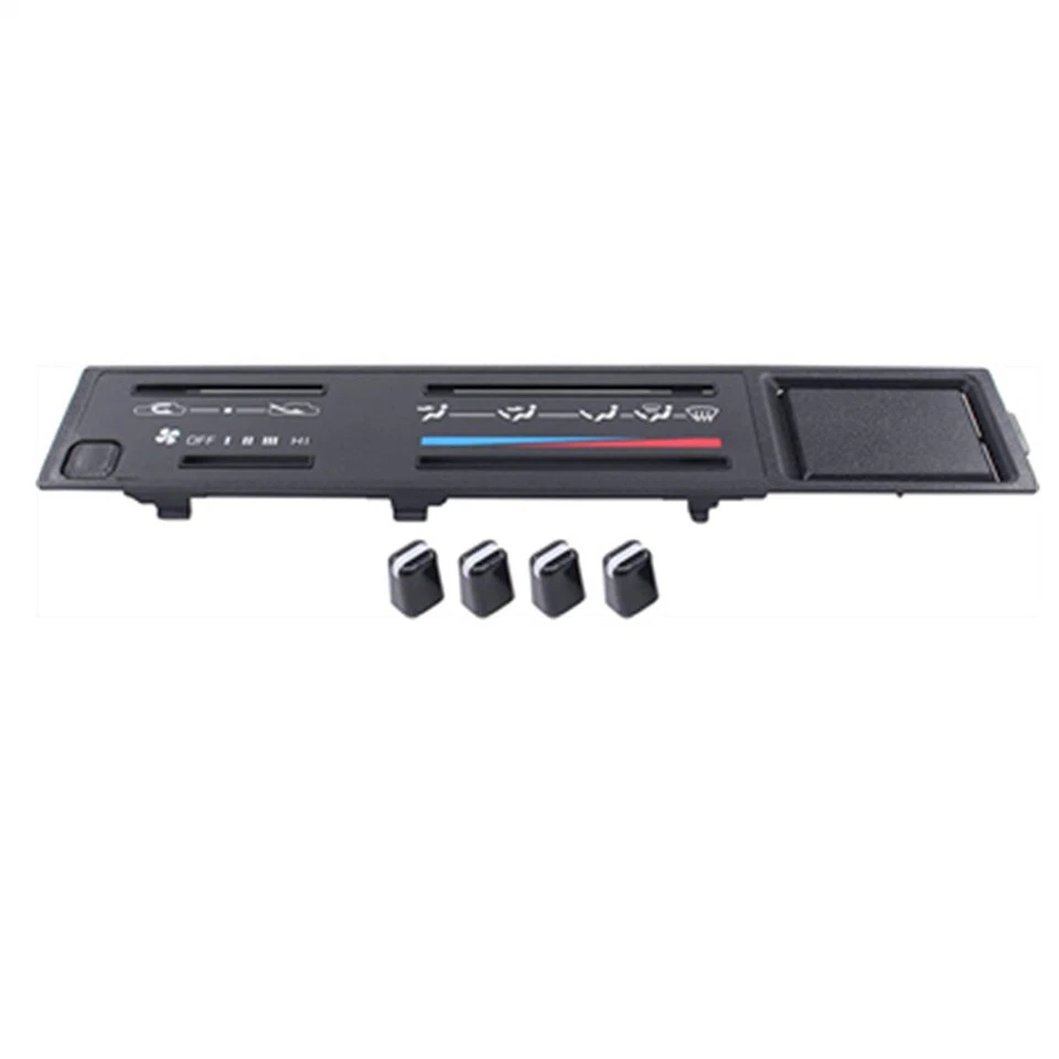 Heater Climate Control Faceplate Bezel & 4 Knobs For 84-89 Toyota Pickup 4Runner Foto 3 de 4
