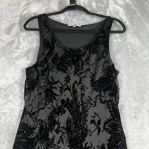 Vintage Y2K Spencer Alexis Maxikleid XL Burnout Samt Fischschwanz Whimsygoth Fee - Bild 6 von 15