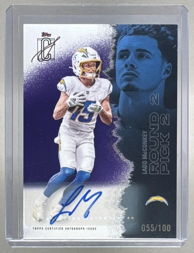 2025 Topps Signature Ladd McConkey Veteran Class Autographs (RAW)