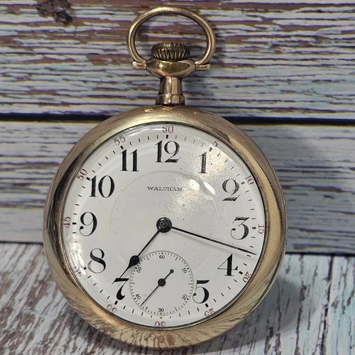 Antique Waltham PS Bartlett Model 1899 16s 17j Pocket Watch Non Working Parts
