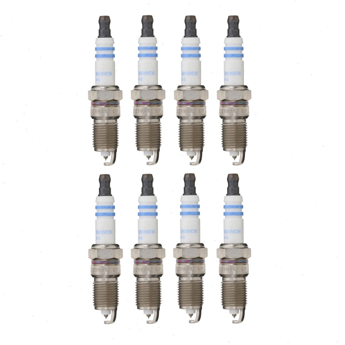 8 pc Bosch Double Iridium Spark Plugs for 1995-2008 GMC W3500 Forward 5.7L ot