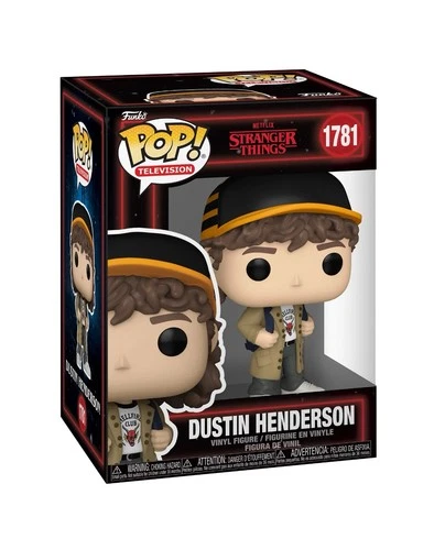 Funko POP! TV Stranger Things S5 Dustin Henderson Vinyl Figure Collectible NEW