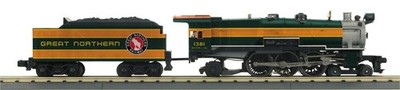 MTH 30-1906-1 Great Northern 4-6-2 K4 Pacific Steam Locomotive /w PS3 - NEW