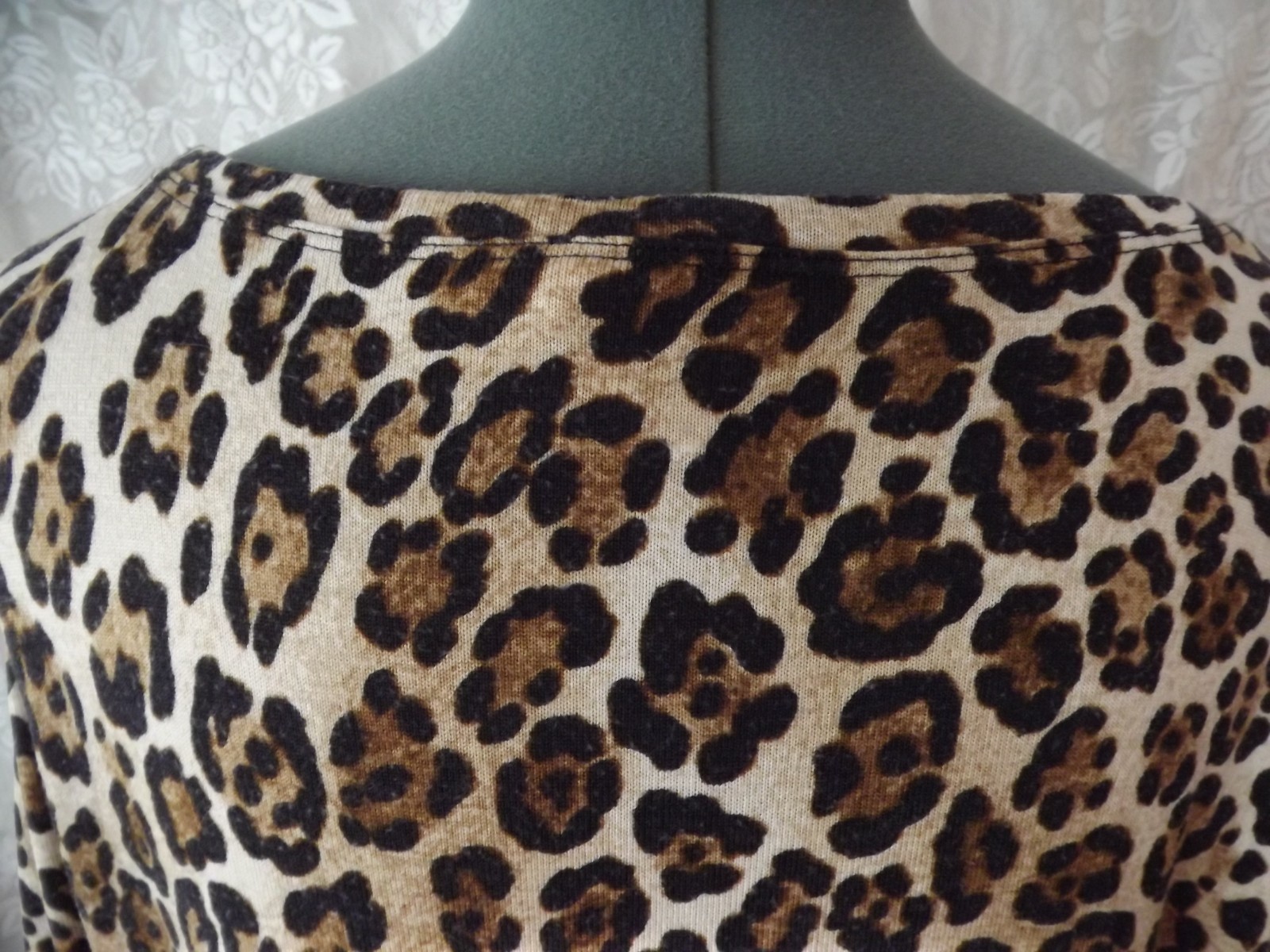 RUBY RD. animal print PULLOVER SWEATER plus size … - image 6