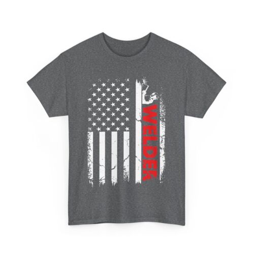 American Flag Welder T-shirt, Welding Lovers Weld Welder Vintage T-shirt - Picture 6 of 9
