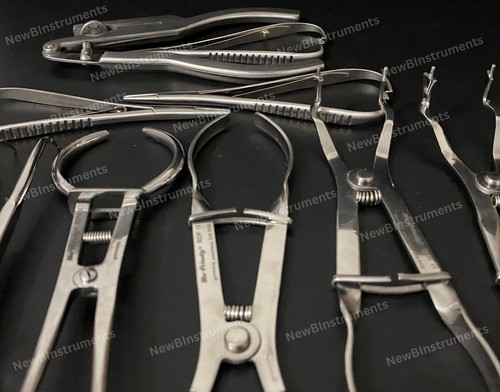 Hu Friedy Mathieu Rubber Dam Clamps RDF RDF4 Punch Dental Instrument Lot of 10 - Picture 2 of 3