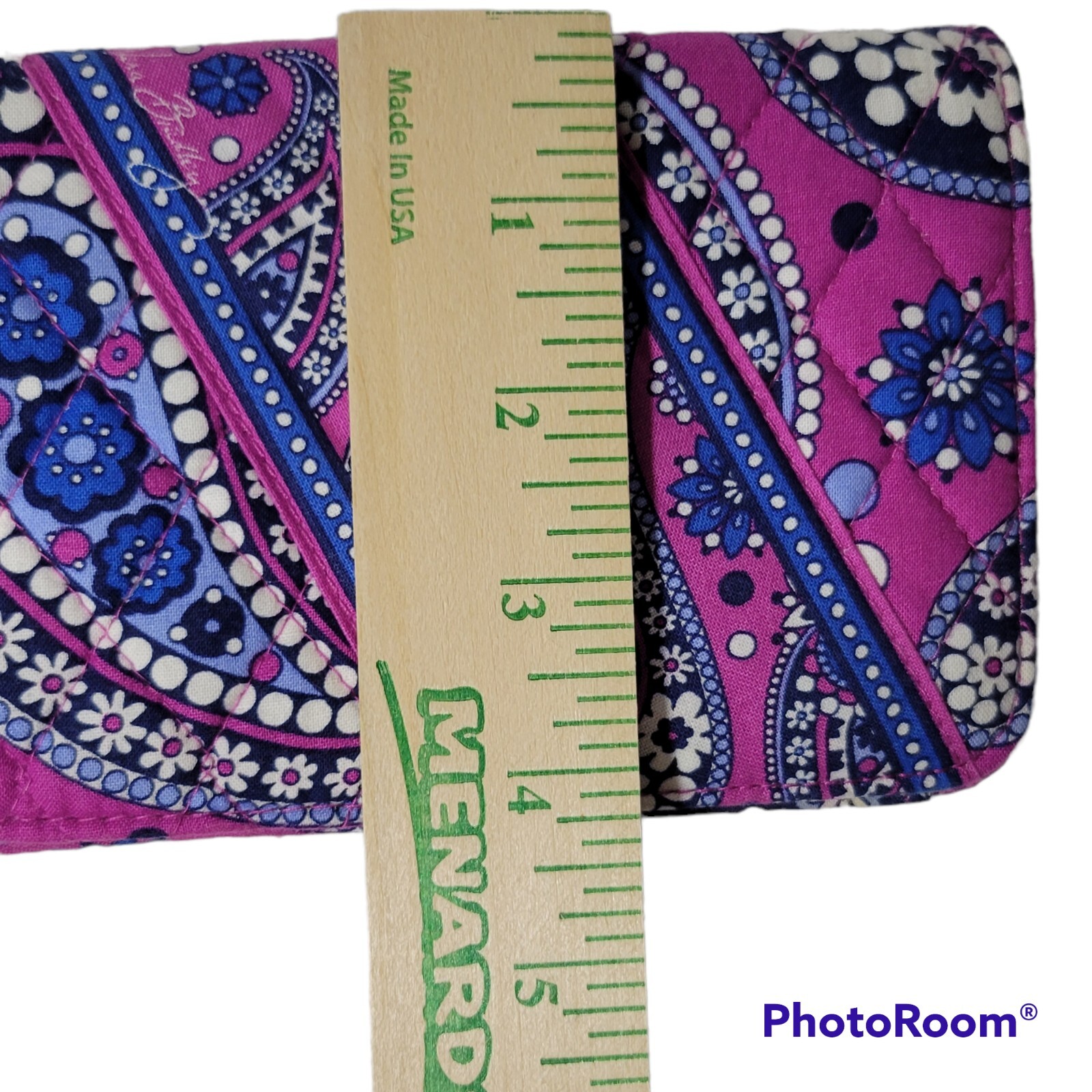 Vera Bradley Travel Wallet Passport Holder Boysenberr… Gem