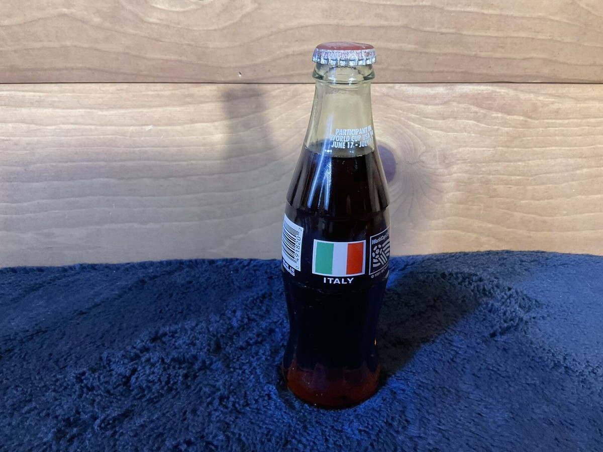 COCA COLA 1994 WORLD CUP SOCCER ITALY UNOPENED BOTTLE | eBay