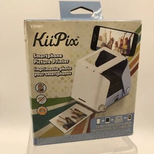 KiiPix Portable Smartphone Picture Printer - No Batteries Required - No Manual