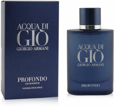 Giorgio Armani Acqua di Gio Profondo Authentic edp  Spray for men 4.2 oz Sealed 
