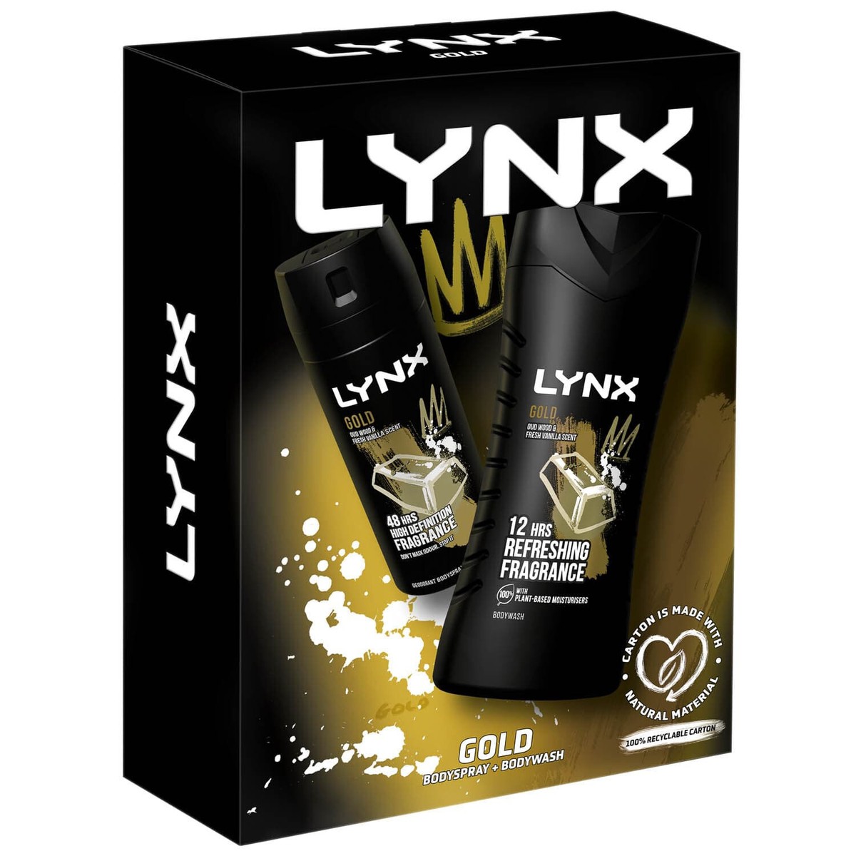 Body Wash Lynx Women's Body Spray 2pc Lynx Gold Body Spray