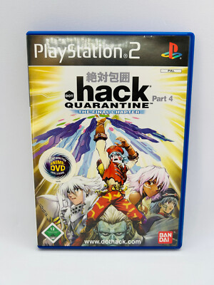 .hack Quarantine Dot Hack Sony Playstation 2 PS2 CIB COMPLETE BOX MANUAL