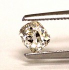 GIA Certified .77ct I1 L Old Mine cut diamond 5.44-4.75x3.81mm vintage estate — photo 2