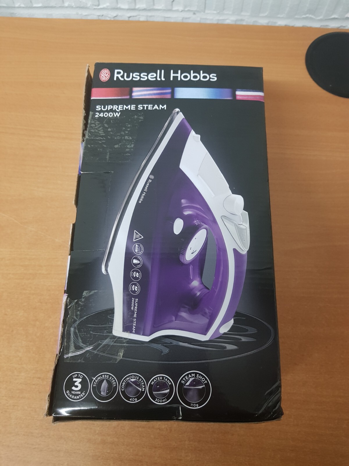 russell hobbs supreme steam traditional iron 23060