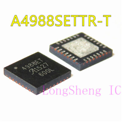 5PCS A4988SETTR-T IC MICROSTEPPER MOTOR DRVR 28QFN 4988 A4988 NEW #E9*