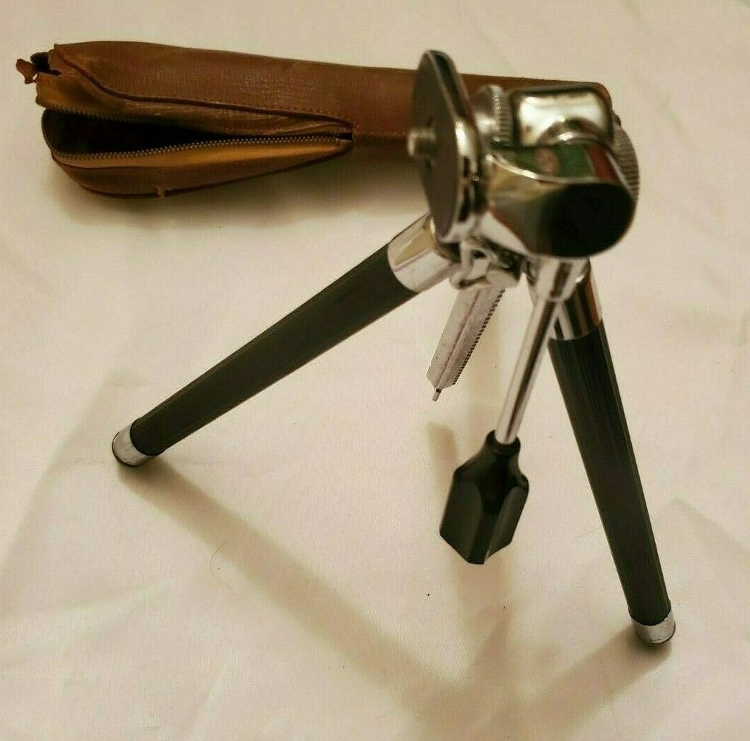 Vintage COLON Camera Telescopic Folding 42'' Tripod, Mini