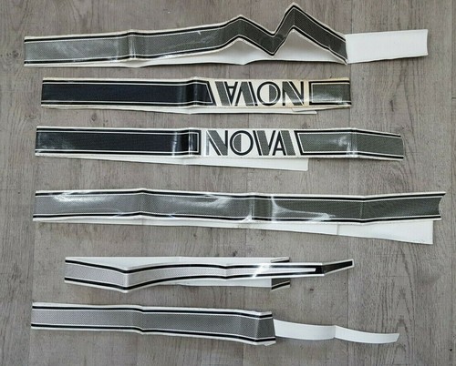 NEW VAUXHALL NOVA HATCH GMS BODY STRIPING KIT 91118998 VERY RARE NOW - Picture 2 of 3