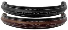 Eco Fancy Stitch Padded Replacement Browband For English Bridle XL FULL COB PONY