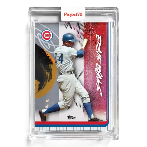 2021 Topps Project 70~2019 Ernie Banks #208~ By Futura PR:1,605