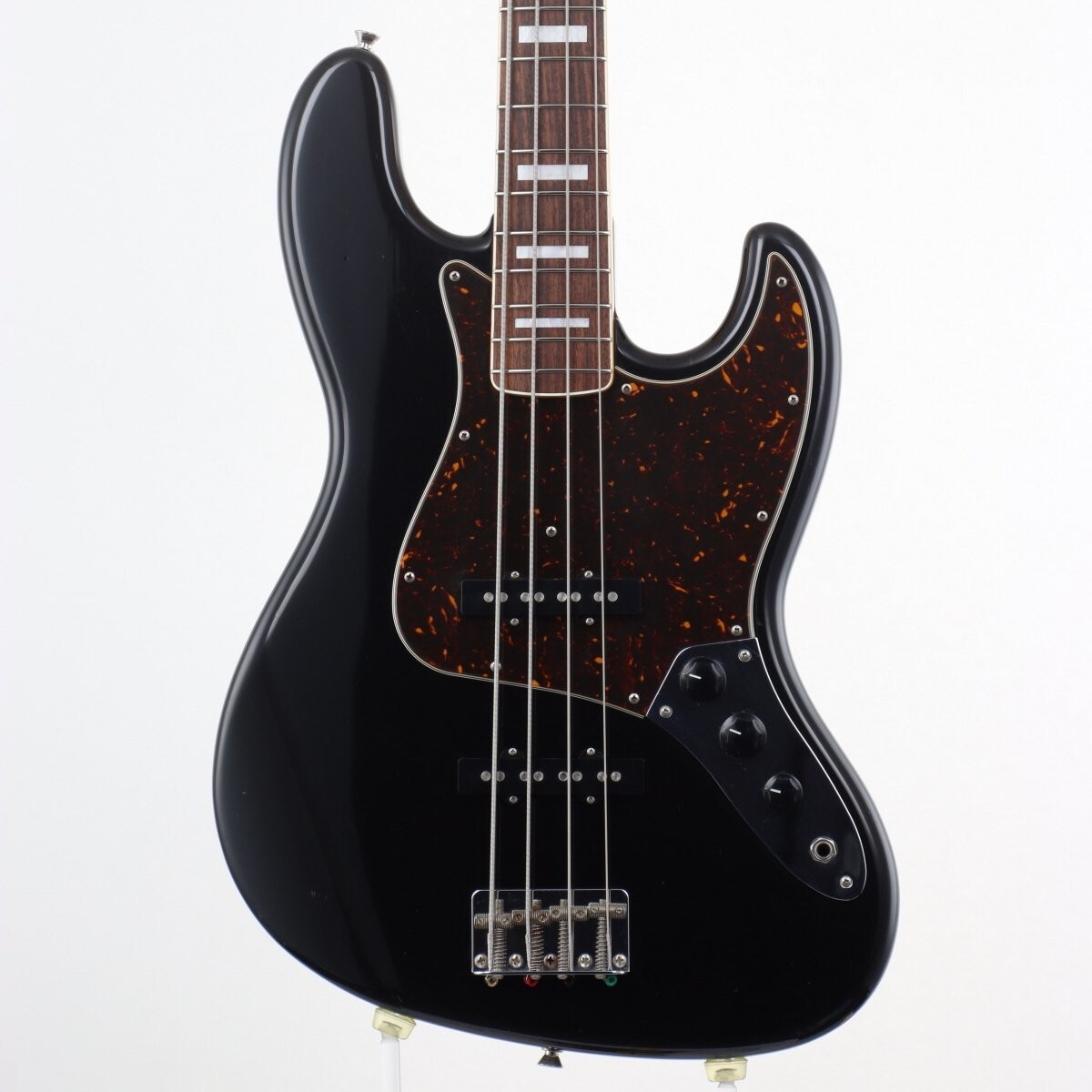 その他 Fender jazz bass JB66B Fender Japan JB66B Matching Head Black Rosewood 2010 Jazz